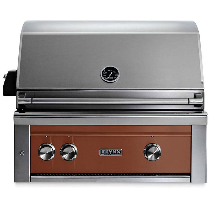 Lynx 30" Built-In Grill w/ Rotisserie in Sierra - L30R-3-SILP