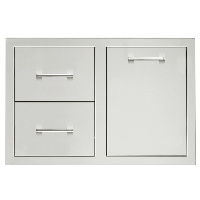 TrueFlame 36" 2-Drawer & Access Door Combo - TF-DC2-36-A