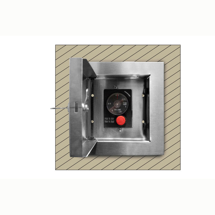 TrueFlame Gas Timer Locking Cabinet - TF-ESTOP-LC-KIT