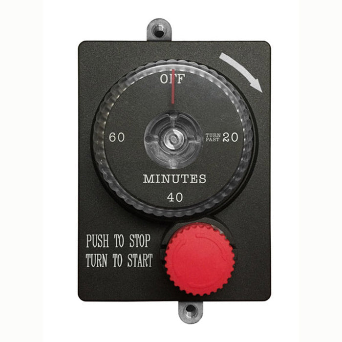 TrueFlame Mechanical Timer with Manual Emergency Shut-Off - ESTOP1-0H