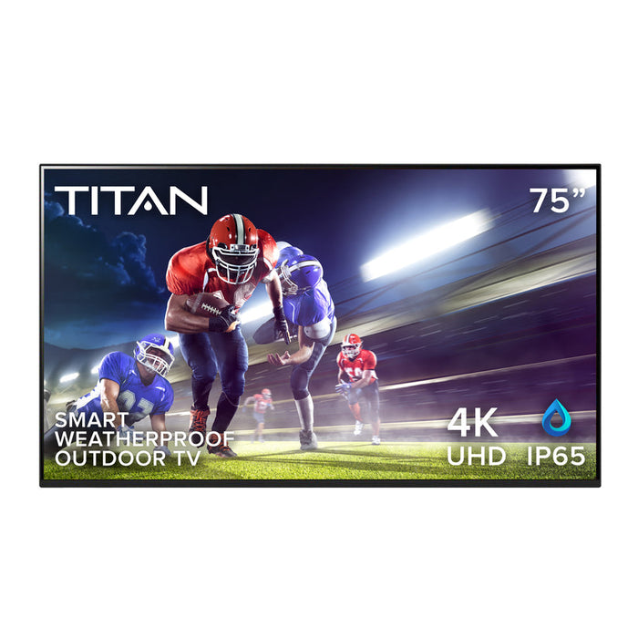 Titan 75 Inch Partial Sun Outdoor Smart TV 4K LED Edge Lit UHD - MS-CU70-075