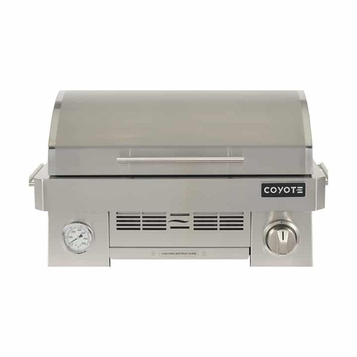 Coyote 25" Portable Grill, 1 Burner, Ceramic - C1PORTLP