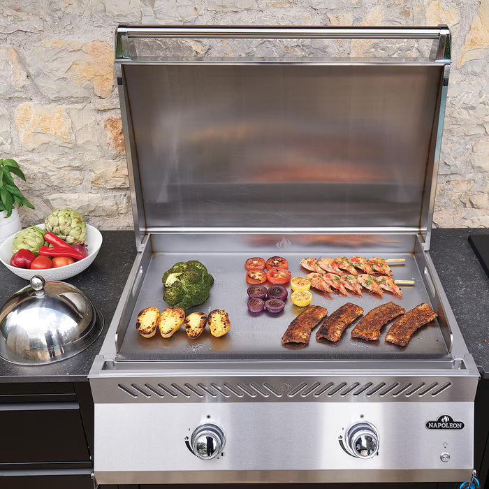 Napoleon Built-In 700 Series 32 Inch Natural Gas Griddle - BIG32FTNSS
