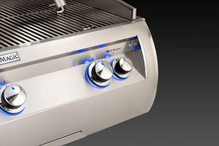 Fire Magic 34" Grills, Aurora A660i Built-In Grills with Analog Thermometer - A660i-8LAP-W