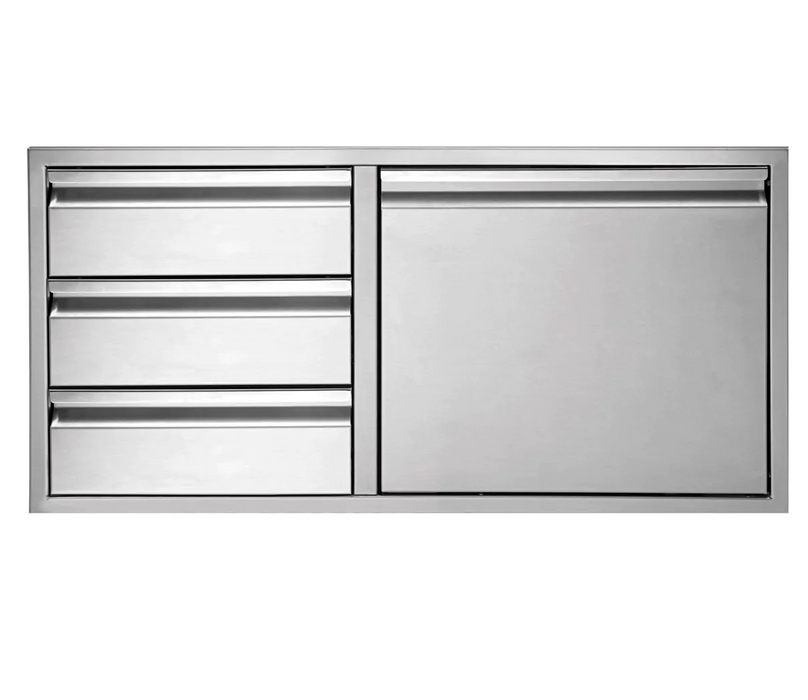 Twin Eagles 36-Inch Stainless Steel Access Door & Triple Drawer Combo - TEDD363-B