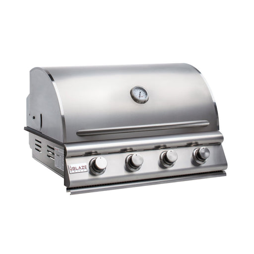 Blaze Prelude LBM 32-Inch 4-Burner Built-In Natural Gas Grill - BLZ-4LBM-NG - Stono Outdoor Living Co