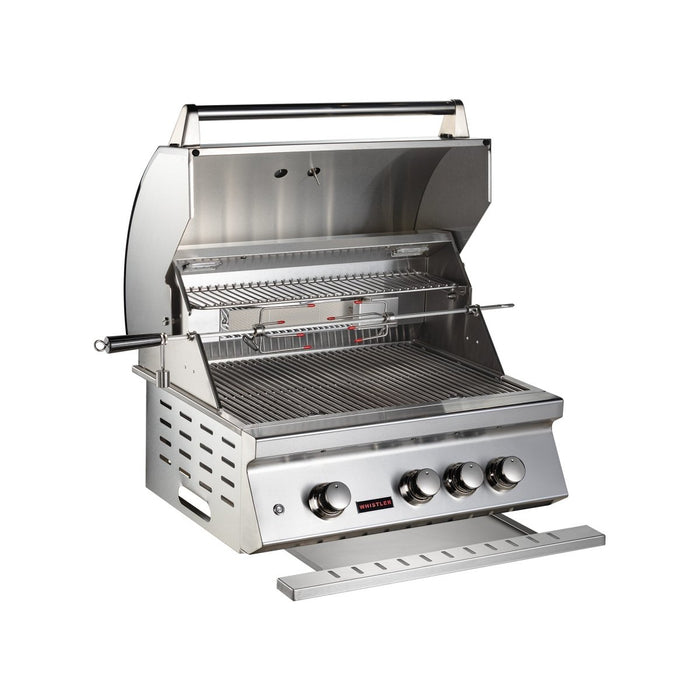 Bonfire Built-In 3 Burner Gas Grill with Rotisserie Kit and Cover - Stono Outdoor Living Co