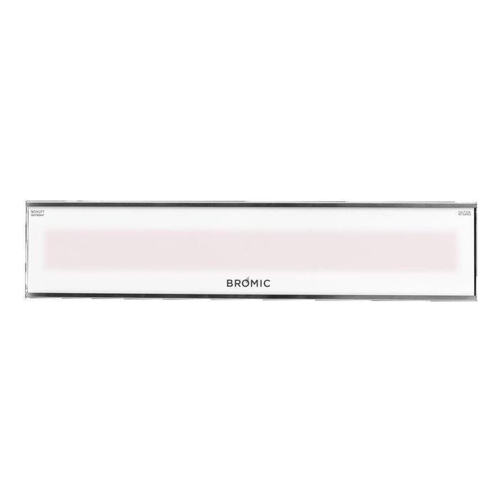 Bromic Heating Platinum Smart-Heat Marine Grade 50-Inch 3400W Dual Element 240V Electric Infrared Heater - White - BH0320018 - Stono Outdoor Living Co