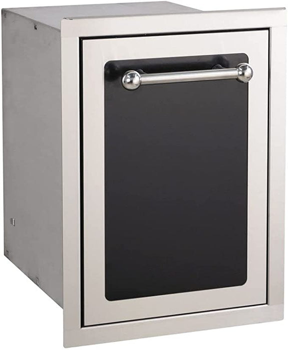 Fire Magic 14" Echelon Black Diamond Trash Cabinet w/ Soft Close - 53820HTSC - Stono Outdoor Living Co