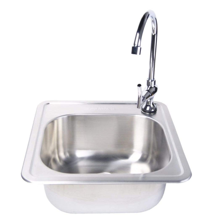 Fire Magic 15 X 15 Outdoor Rated Stainless Steel Sink - 3587 - Stono Outdoor Living Co