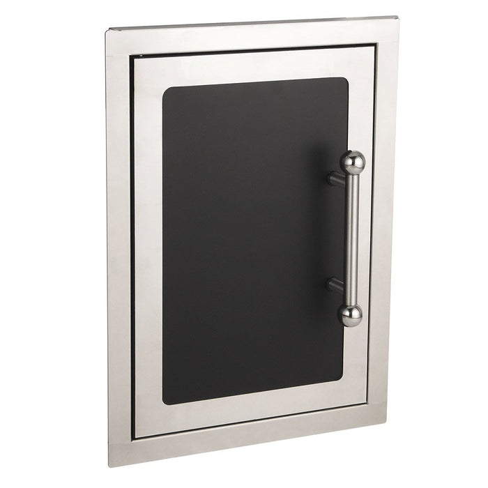Fire Magic Echelon Black Diamond 14-inch Left-hinged Single Access Door - Vertical With Soft Close - 53920hsc-l - Stono Outdoor Living Co