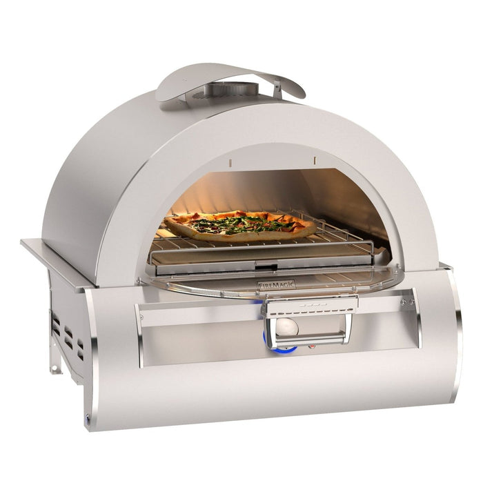 Blaze 26 Built-in Natural GAS Outdoor Pizza Oven w/ Rotisserie - BLZ-26-PZOVN-NG