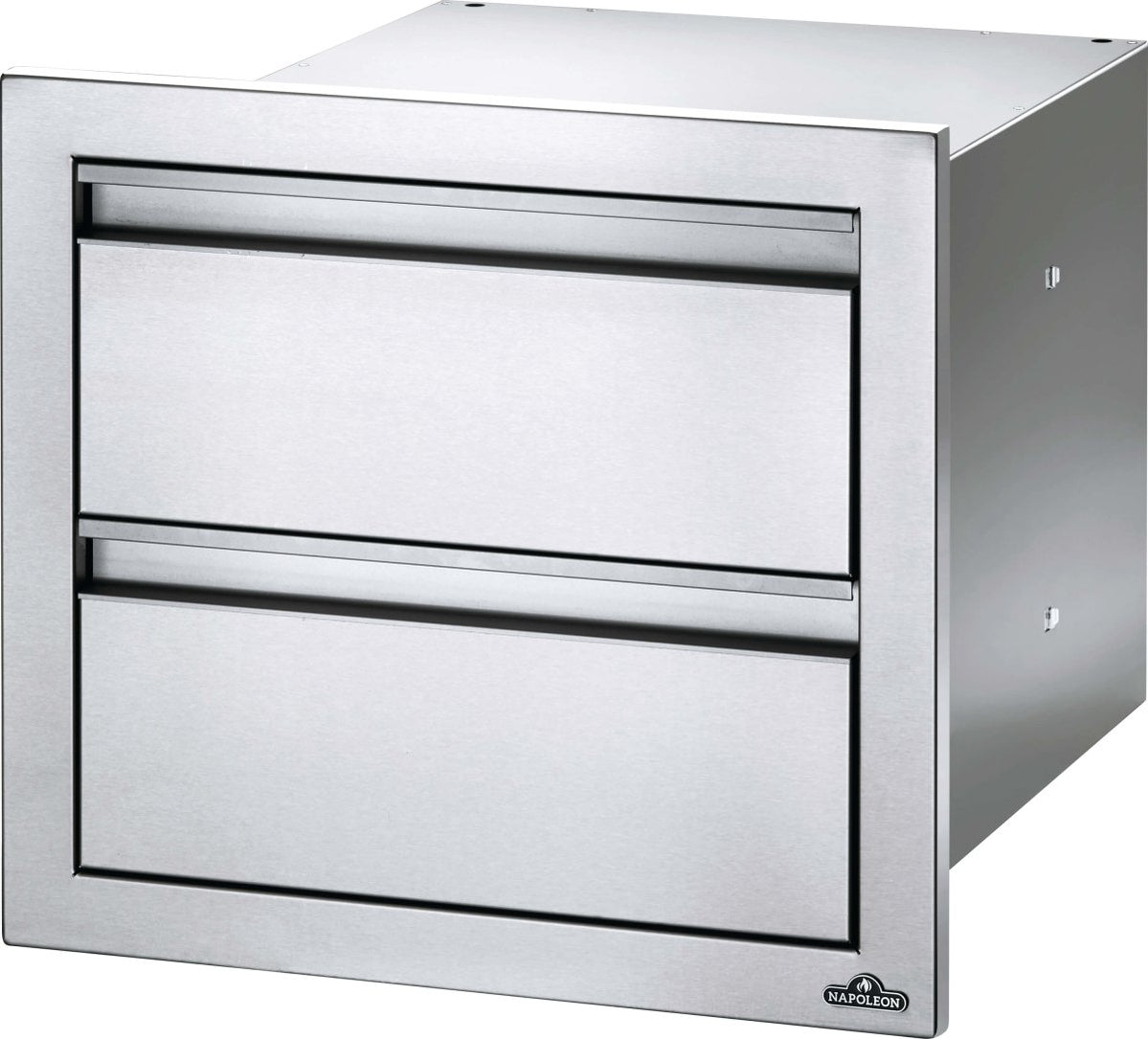 Napoleon 18Inch Stainless Steel Double Drawer BI18162DR Empire