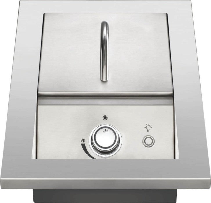 Napoleon Built-In 700 Series 10,000 BTU 10-Inch Drop-In Natural Gas Single Side Burner with Stainless Steel Cover - BIB10RTNSS - Stono Outdoor Living Co