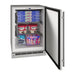 U-Line Outdoor Freezer 24", Reversible Hinge - Stainless Steel - UOFZ124-SS01B - Stono Outdoor Living Co