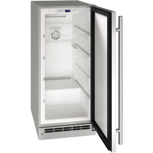U-Line Outdoor Refrigerator 15", Reversible Hinge - Stainless Steel - UORE115-SS01A - Stono Outdoor Living Co