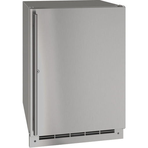 U-Line Outdoor Refrigerator 24", Lock, Reversible Hinge - Stainless Steel - UORE124-SS31A - Stono Outdoor Living Co