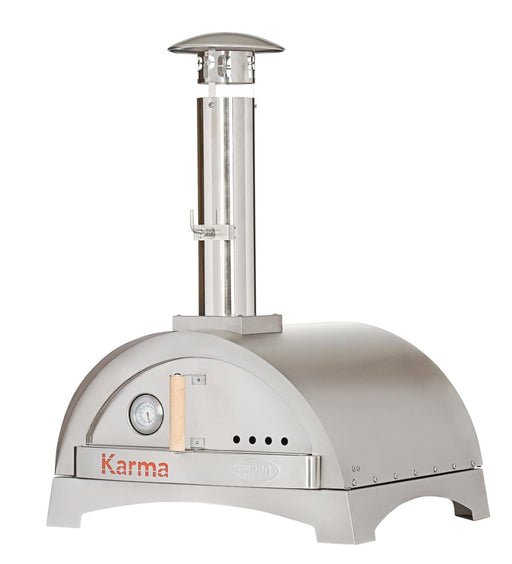 WPPO Karma 25-Inch Wood Fired Pizza Oven with Stainless Steel Base - WKK-01S-304 - Stono Outdoor Living Co