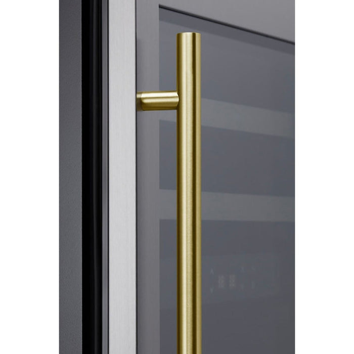 Zephyr Contemp. Handle x1 Brushed Gold Compact - PRHAN-C102 - Stono Outdoor Living Co